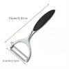 1PC Stainless Steel Vegetable Peeler Potato Peeler Multi-function Carrot Grater Fruit Tools Kitchen Accessories Vegetable Cutter