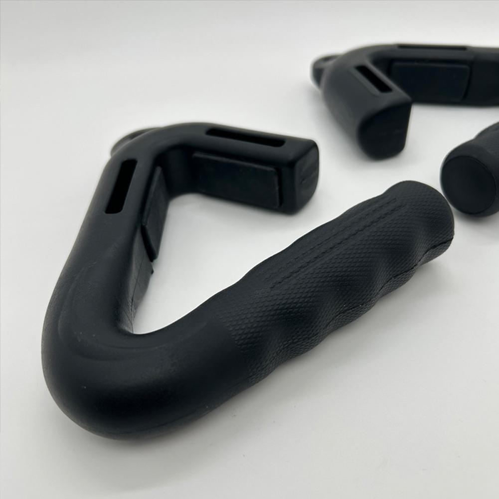 2Pcs Pulls Up Grip Handle Fitness Hook Handle Grip Ergonomic Pull-up Bar Handle Resistance Band Handle for Gym Fitness