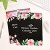 Dark Forest English Wall hanging Calendar INS Calendar Planner  Office Stationery