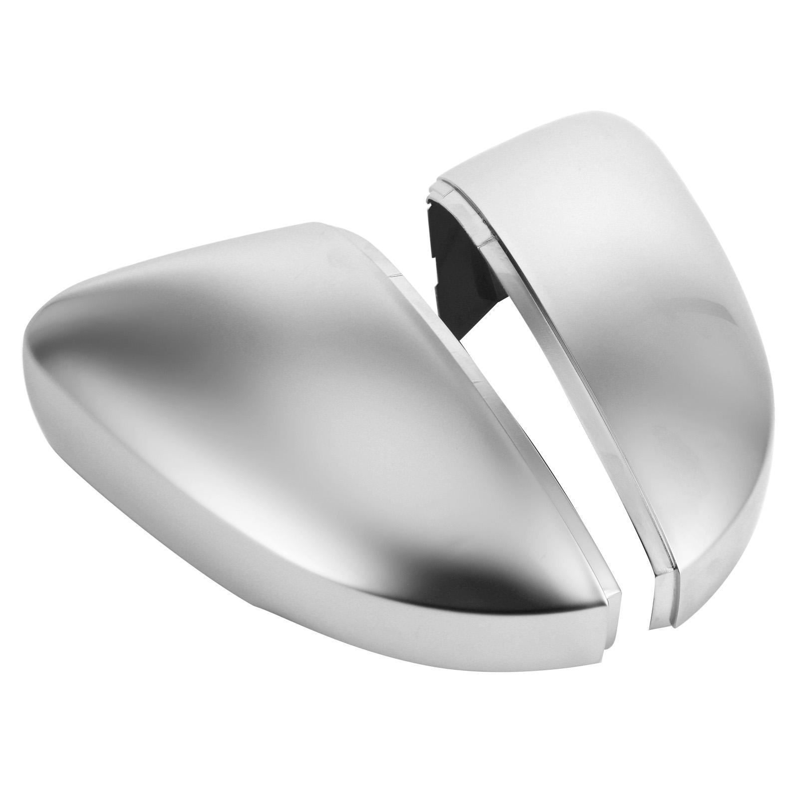 

Пара защитных накладок на корпус зеркала заднего вида, матовый хром, подходит для MK5 6R 6C 20092017