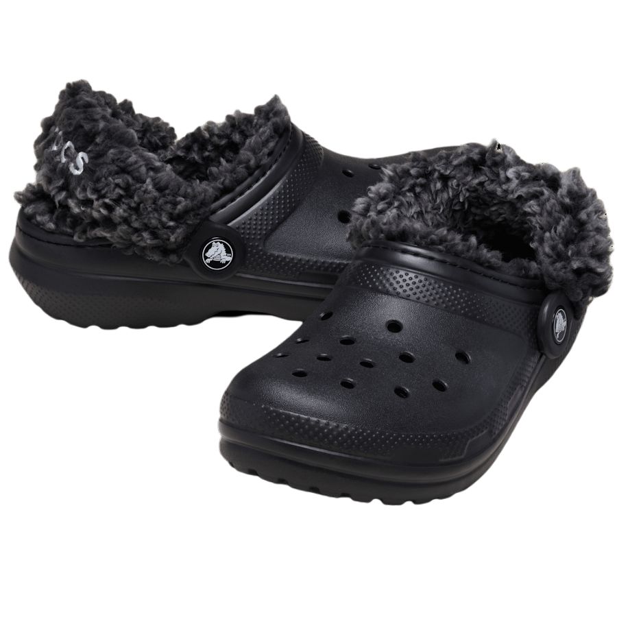 Crocs Classic Clog Comfortable Versatile Clogs Kids Footwear Black 212856-001