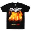 Skillet Rise Concert Tour Black  Size S M L 234XL Cg717 Unisex T-Shirt