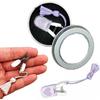 Creative Small Thread Cutting Tool With Protective Cover Spring Yarn Scissors  Handwork Making