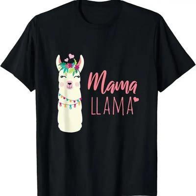 Mama Llama T Shirt