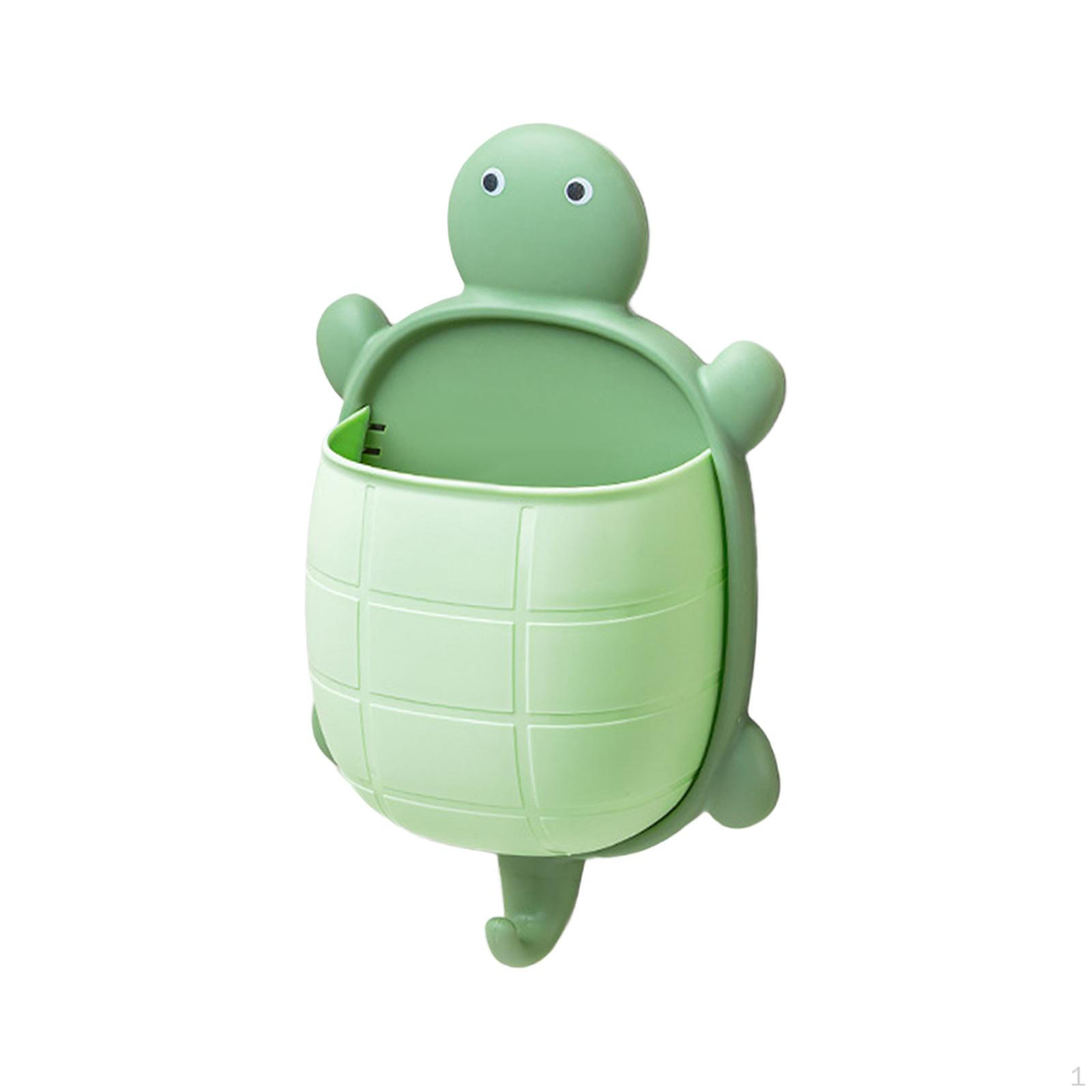 

Bathroom Organizer Set with Cute Animal Design зелёный