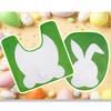Elastic Easter Rabbit Toilet Seats Cover and Toilet Rugs U Shaped Adds a Touch of Fun to Your Bathroom Decoration