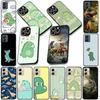 Soft Phone Cover for Xiaomi Redmi 15 9A 9C NFC 7A 9T Note 9 8 7 8T 15c A5 Case Anime Dinosaurs Cute Casing