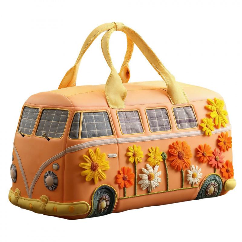 Printed Short-Distance Hand-Held Quilting Embroidery Travel Bag Multi-Functional Sports Fitness Bag