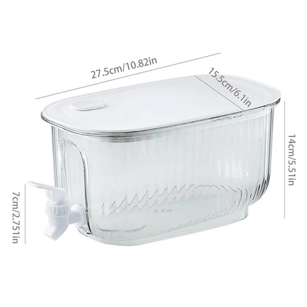 with Faucet Kettle Cold Water Bottle High-capacity Fridge Can for Drink Drinkware