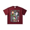 260 GSM Double Yarn 32 Count 100% Cotton Kaiju No 8 V7 Kafka Print Unisex Heavy Cotton T Shirt