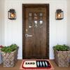 Funny Vintage Sardines  Tin Design Front Door Mat Anti-Slip Indoor Waterproof  Doormat Garden Garage Entrance Rug Carpet