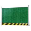 Municipal Road Construction Louvered Safety Fence: Perforated Metal Hoarding for Site Isolation