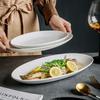Creative Ceramic Oval Fish Plate