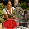 Reusable Stepping for DIY Concrete Paver Garden Walkway Patio Yard Decoration