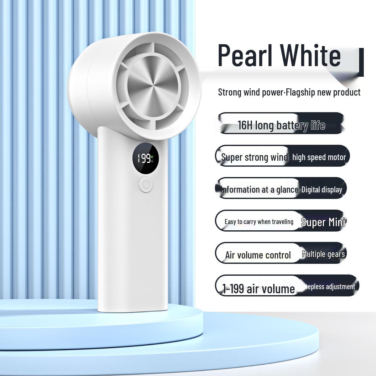 

Модель 2025 року: Компактний високошвидкісний ручний вентилятор з USB-зарядкою та цифровим дисплеєм