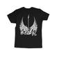 Rock and Roll Guitar with Wing Kids Girls Boys Youth Top Tee T-Shirt