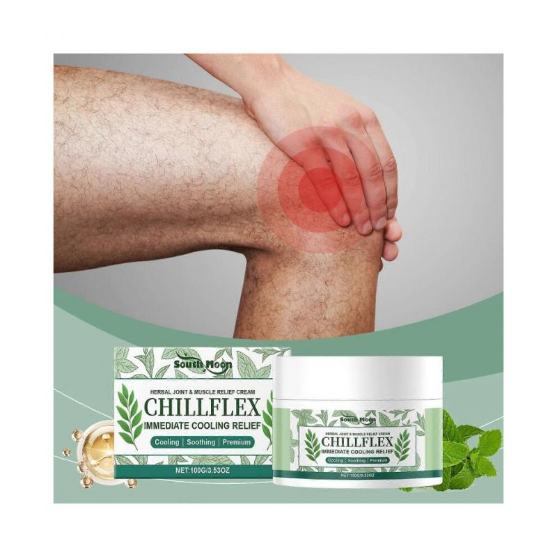 (3pcs)1-3pcs Menthol Joint & Muscle Relief Massage Cream Chillflex Herbal Soothing Cream for Joints and Muscles Discomforts