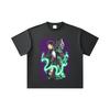 260 GSM Doppelgarn 32er Zählart 100% Baumwolle Kaiju No 8 V9 Kafka Druck Unisex Schweres Baumwoll-T-Shirt