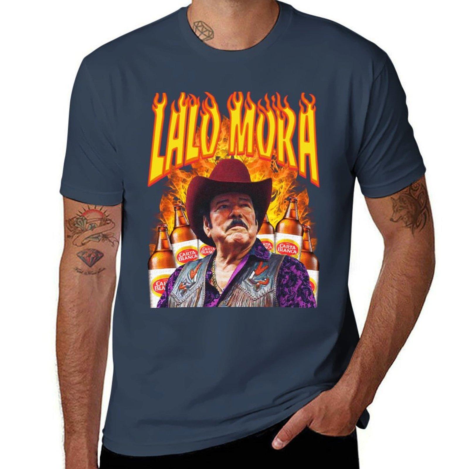 Lalo Mora Vintage Retro Design TShirt Large Size Basic Casual TShirt S