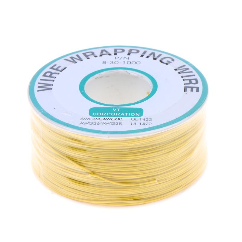 11 Colors 250M 30Awg Wire Wrapping Wire B-30-1000 Ul1423 Tinned Copper Solid Pvc Jumper Insulation Cable Ok Wire
