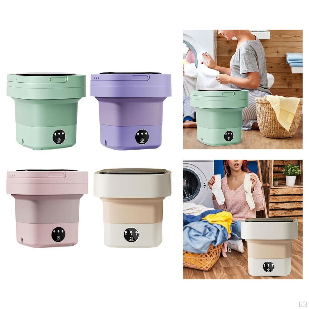 Travel Washing Machine 6.5L Portable for Rvs Home Apartments Green