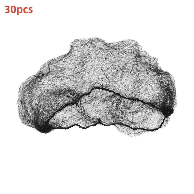 10/20/30/50Pcs Durable Nylon Hair Net  Bun Hair Hair Style Tool Black Beige Brown Hair Net For Wigs Mesh Hair Styling Hairnets