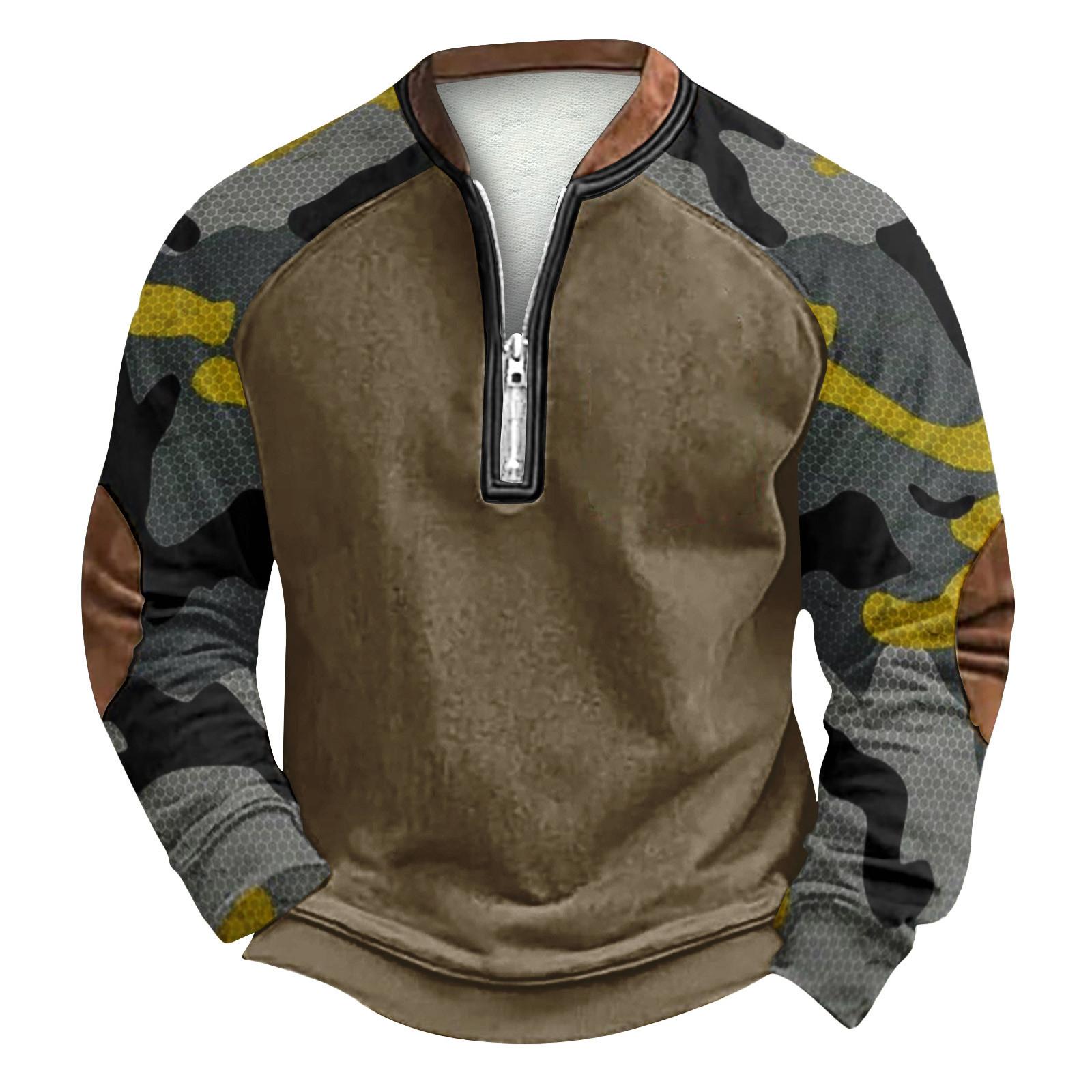 

Мужская зимняя толстовка с пряжкой Мужская толстовка с принтом XXXXXL жёлтый