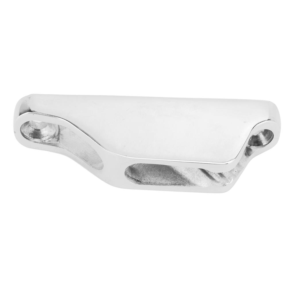 Boat Rope Clam Cleat 18x80mm Hardware Marine Grade 316 Stainless Steel Boat Cleat for Ship Kayak Accessories