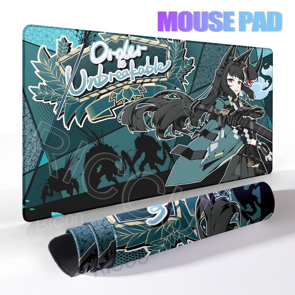 Zenless Zone Zero New Cute Extended Mouse Pad MousePad Desk Mat Keyboard Mat Anime Girl Pc Anti-slip Rubber Game Accessories