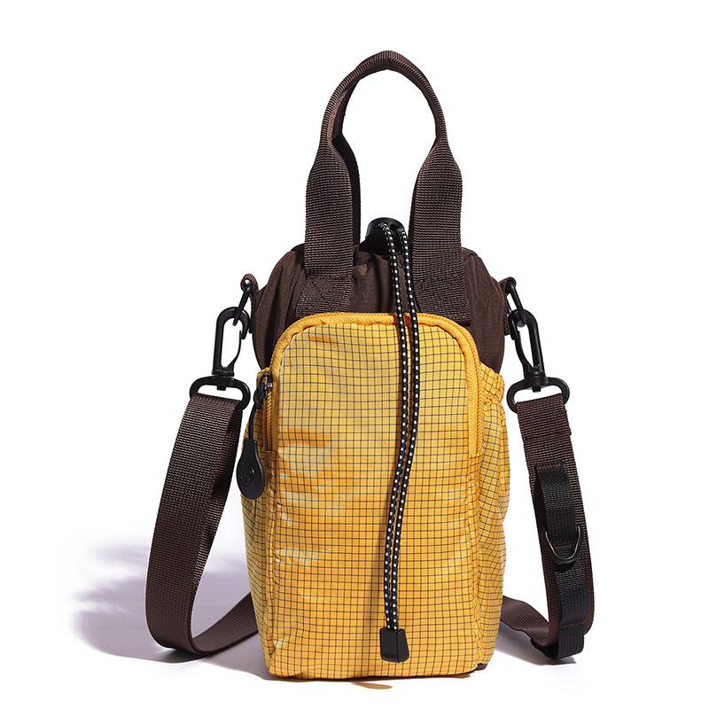 Shoulder Bag Women's Contrast Water Cup Bag Mobile Phone Bag