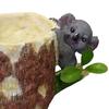 Cute Koala Bird Feeder, Wall Mounted Bird Feeder, Resin Garden Sculpture, Decorative Outdoor Bird Feeder for Yard Trees Fences or Walls