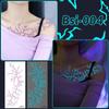 Crack Mark Temporary Tattoo Stickers Waterproof Body Art Stickers Halloween Tattoo Stickers  Makeup