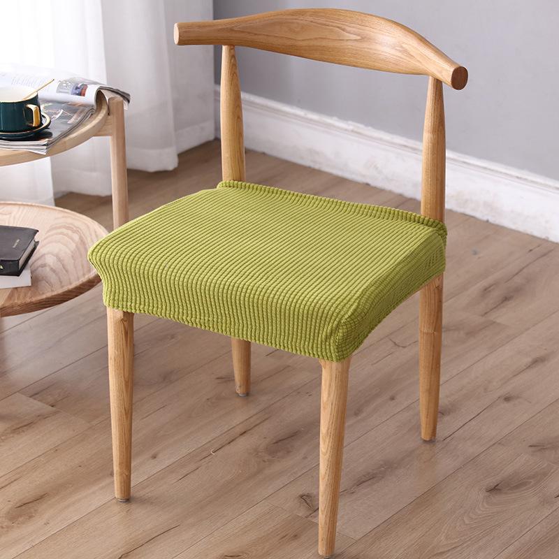 Dining Table and Chair Cover Universal Elastic Modern Simple Household Seat Cover Without Backrest Office Cushion Cover