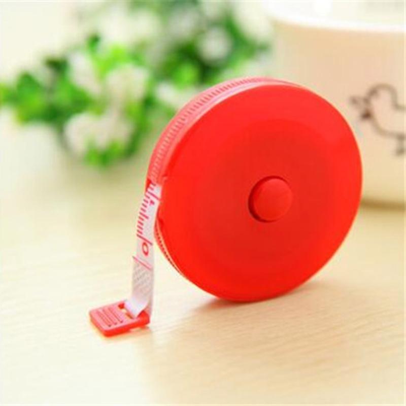 Retractable Measuring Tape Portable Body Tape Measure 1.5Meter for Fabric Sewing