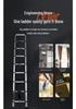 Retractable Aluminum Household & Engineering Ladder