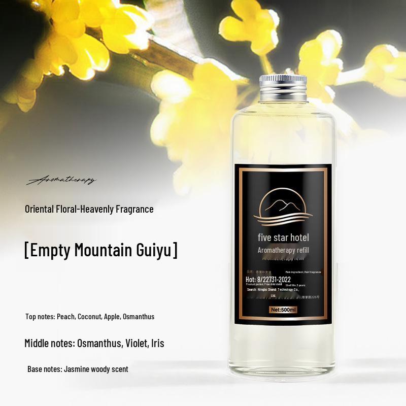 Flameless Aroma Essential Oil Refill for All Seasons: Long-lasting Home & Bathroom Fragrance Diffuser