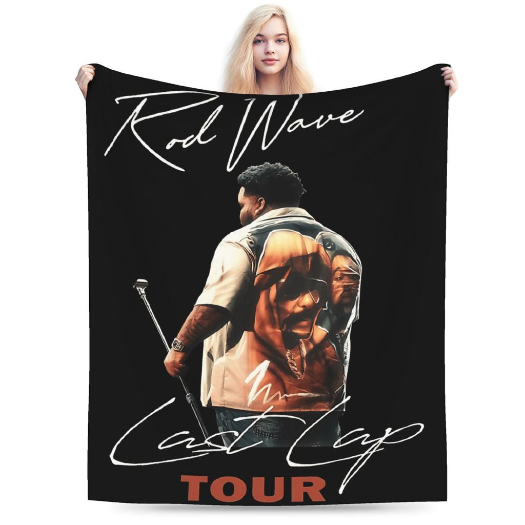 Retro Rod Wave  Blankets  Warm Soft Fashion Plush Bedding Throws For Children Bedroom Flannel Bedspread Bed Cover