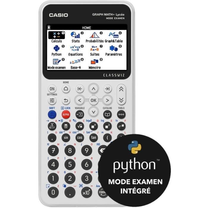 Calculatrice casio graph math plus - calculatrice graphique