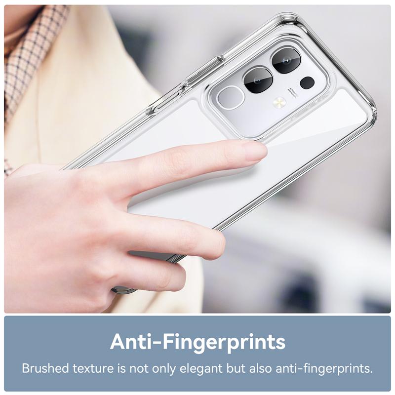 Transparent Case For Vivo T4x Case Anti-knock Silicone Colorful Full Back Cover For Vivo T4x 5G Case For Vivo T4x 5G 6.72 Inch