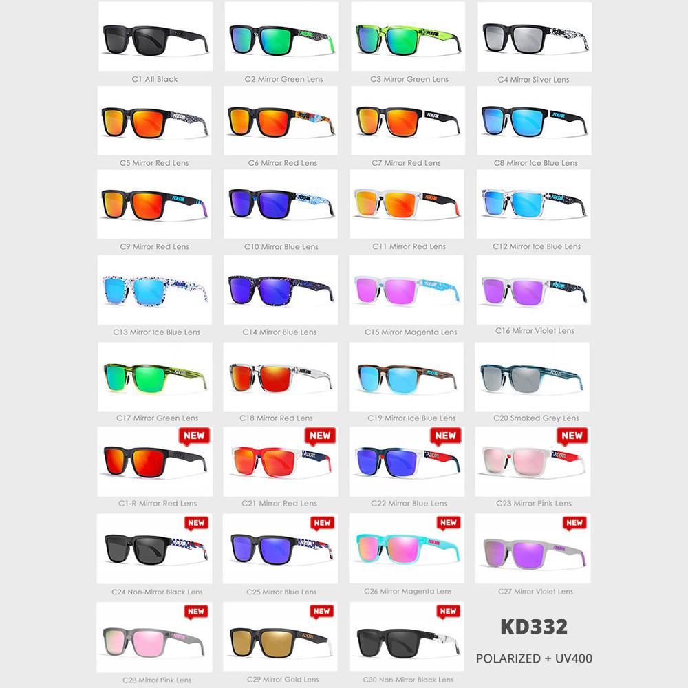 2025 New Kdeam Original Brand Design Polarized Sunglasses for Women Men Fashion Unisex Trendy Outdoor Eyewear For Couple
