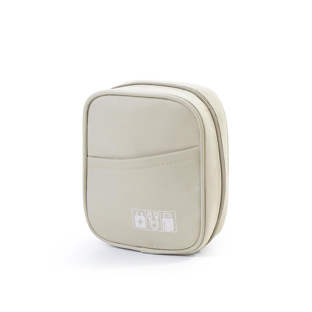 Shockproof Portable Digital Storage Pouch for Power Banks, Cables, Chargers, Earphones, and Makeup.