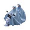 Poncho de pluie électrique double pour adulte