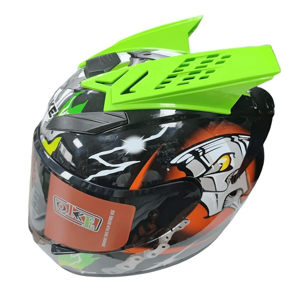 2 buc Corni Mohawk din Plastic pentru Curse Motocross Autoadezivi Accesorii Decorative pentru Cască