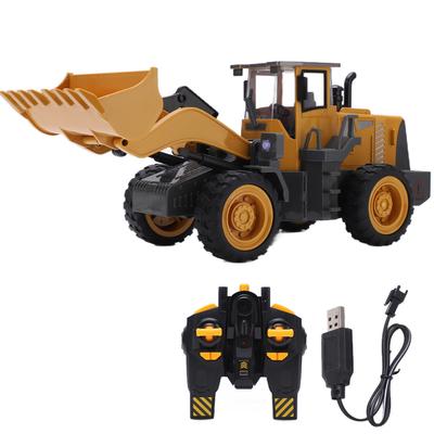 8 Channel Alloy Version 2.4G Wireless Electric Remote Control Engineering Vehicle Model