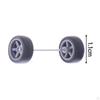 1/64 Scale Alloy Wheels And Tires Set for RC Car Models with Rims