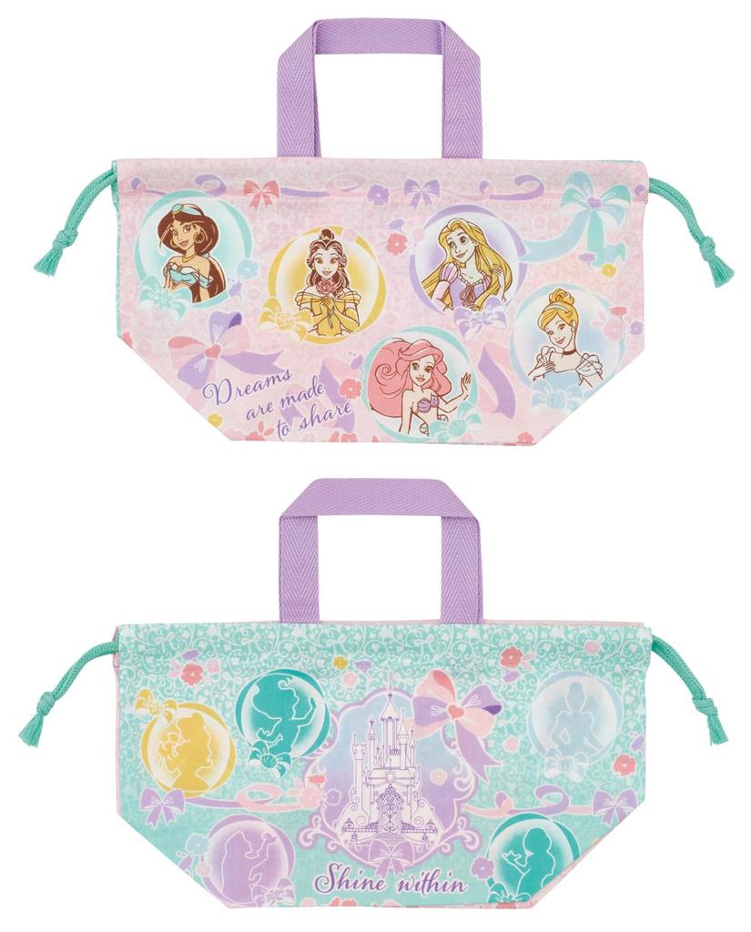 Skater Lunch Drawstring Set of 2 Bags,