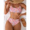 New bikini women's split sexy swimsuit printed swimsuit fashion
