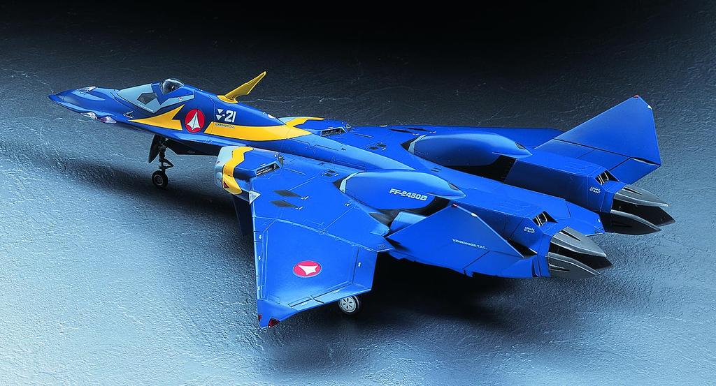 Hasegawa Macross Plus Scale Plastic Model 11 YF-21 1/72