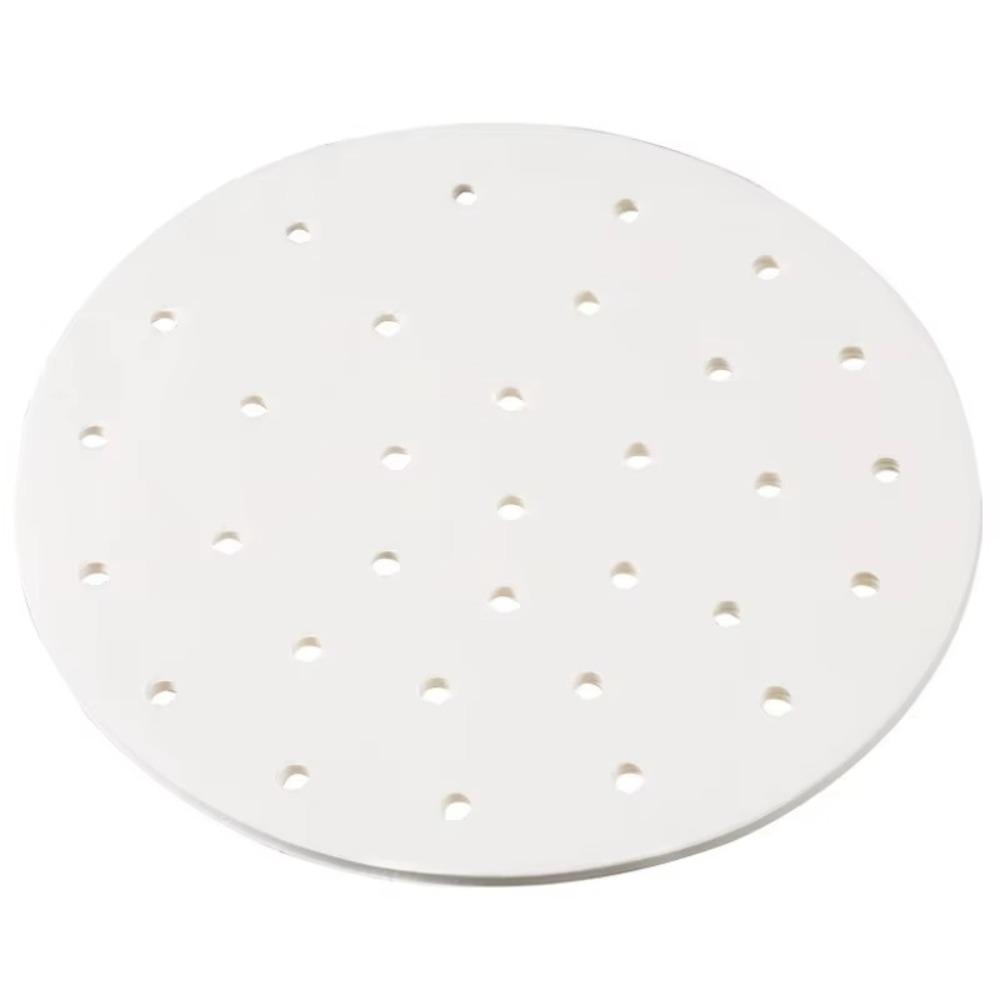 50Pcs 4/6/8/10in Bamboo Steamer Papers Restaurant Oil Paper Non-Stick Steamer Mat Cooking Tools