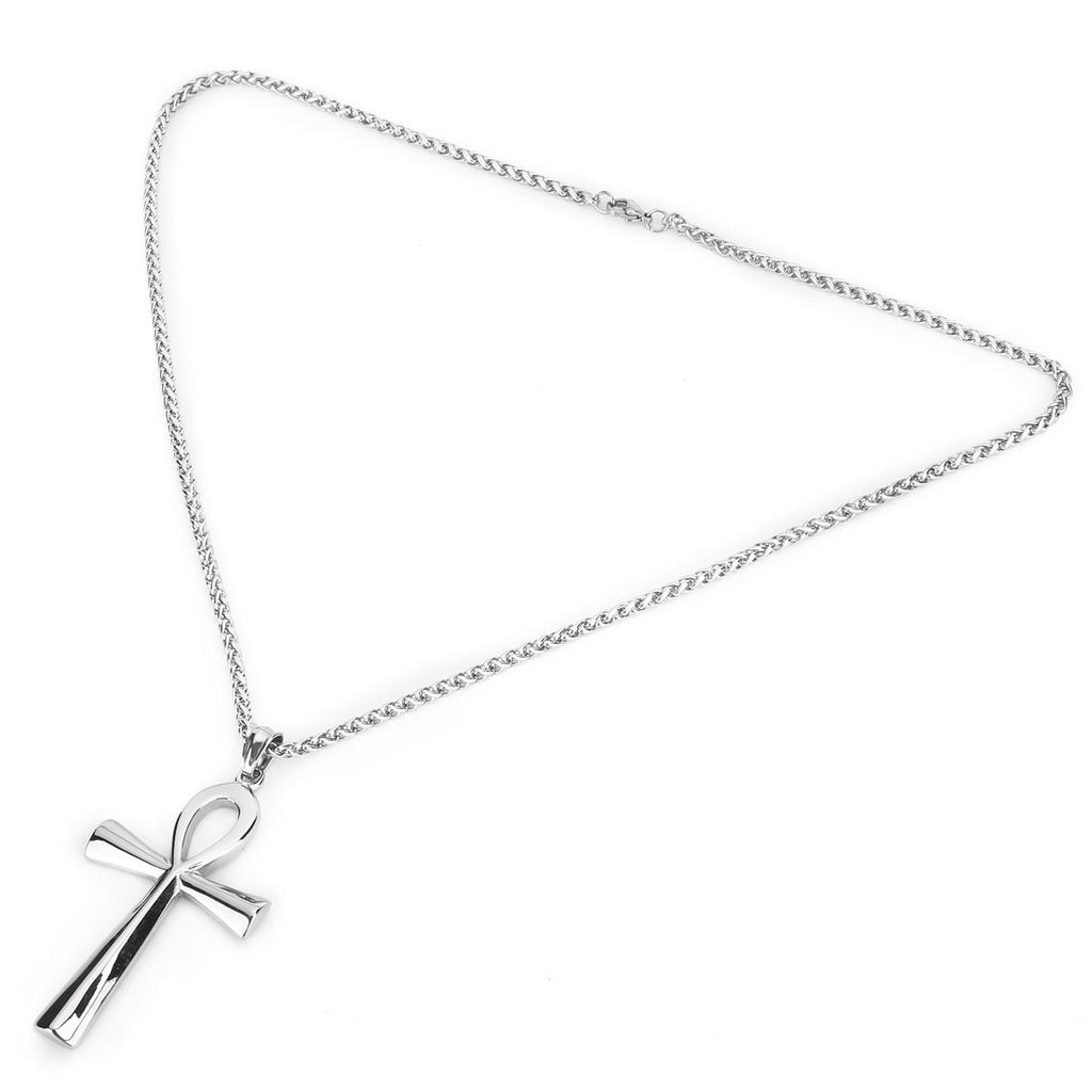 Men Stainless Steel Necklace Chain Exquisite Fashionable Pendant Necklace Accessory Gift